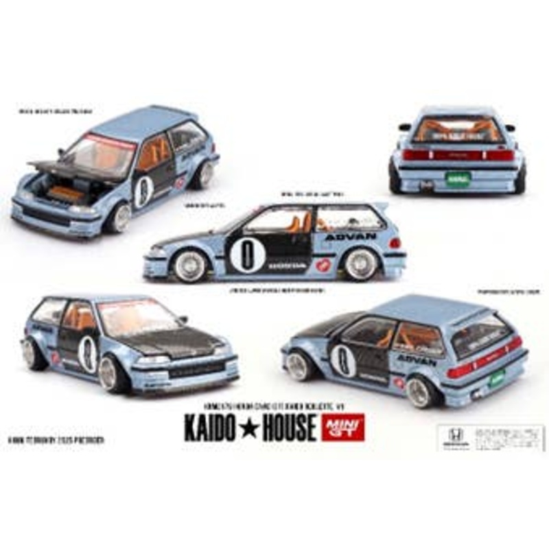 1/64 Honda Civic Ef Kaido Roulette V1 (Left Handle)