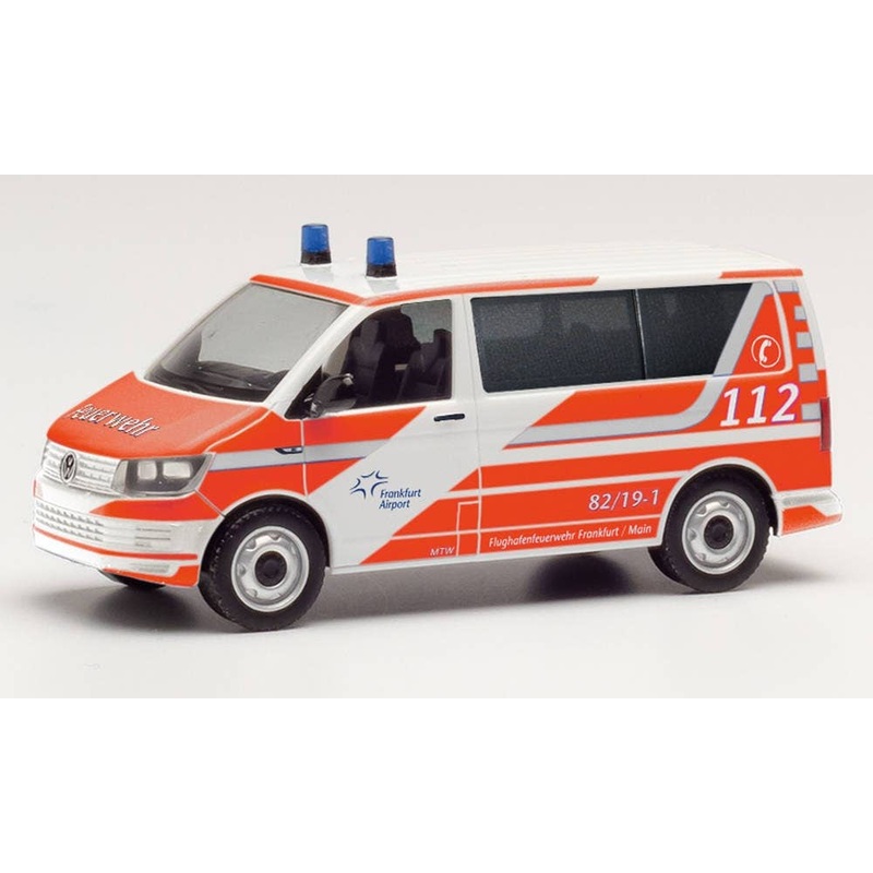 1/87 Volkswagen T6 Bus Airport Vehicle Fraport