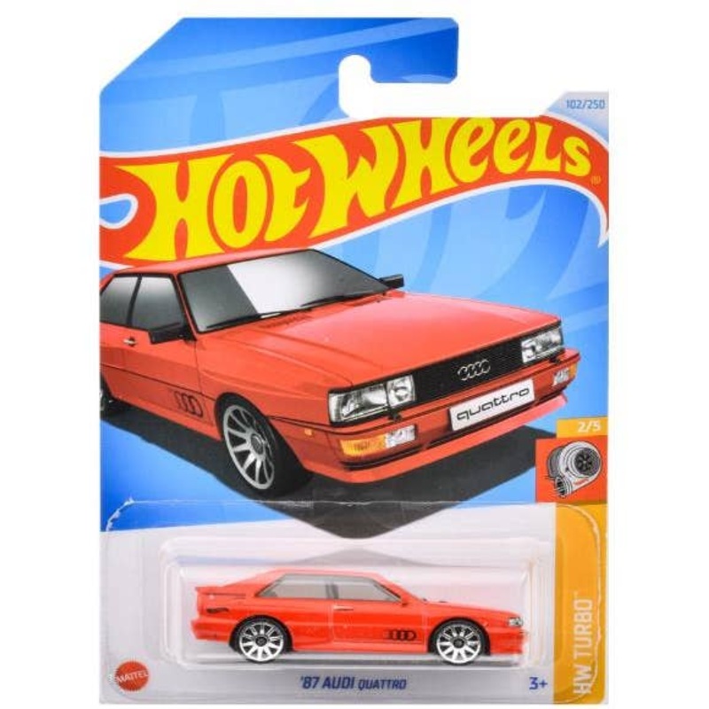 Hot Wheels Basic Car '87 Audi Quattro (HXP98-9866)