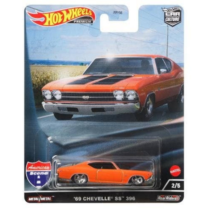 Hot Wheels Car Culture American Scene '69 Chevelle SS 396 (HCJ83)