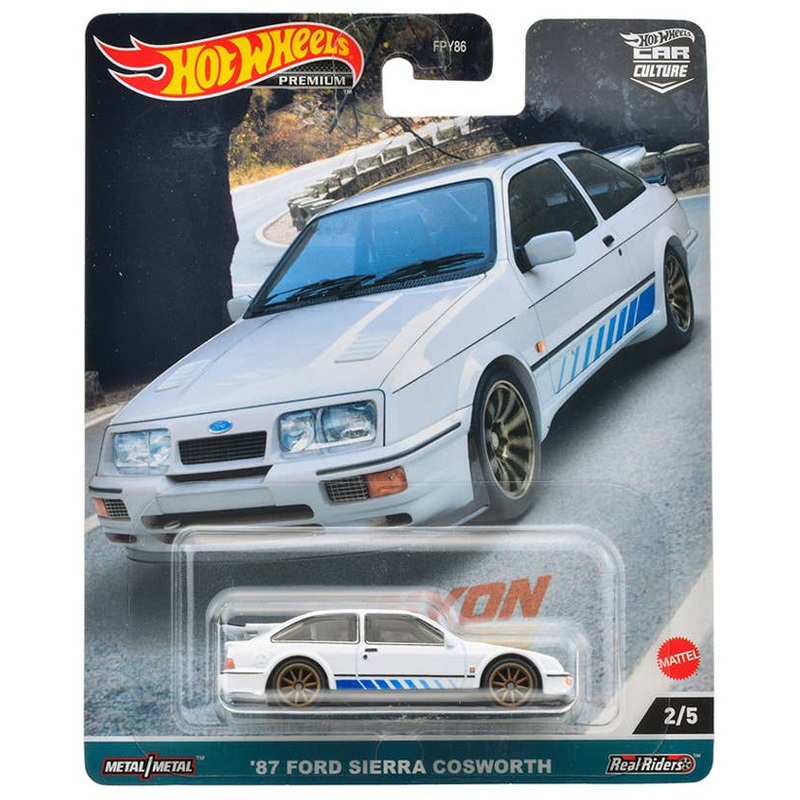 Hot Wheels Car Culture - Canyon Warriors - '87 Ford Sierra Cosworth (HKC54)