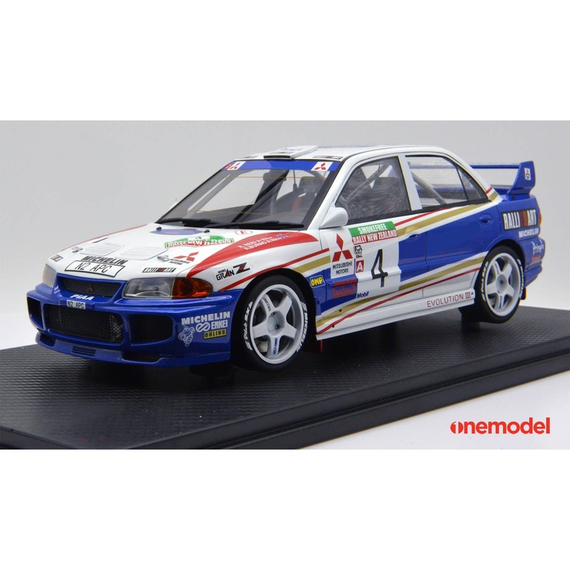 1/18 Mitsubishi Lancer Evolution III Winner New Zealand 1996 #4 R.Burns- R.Reid