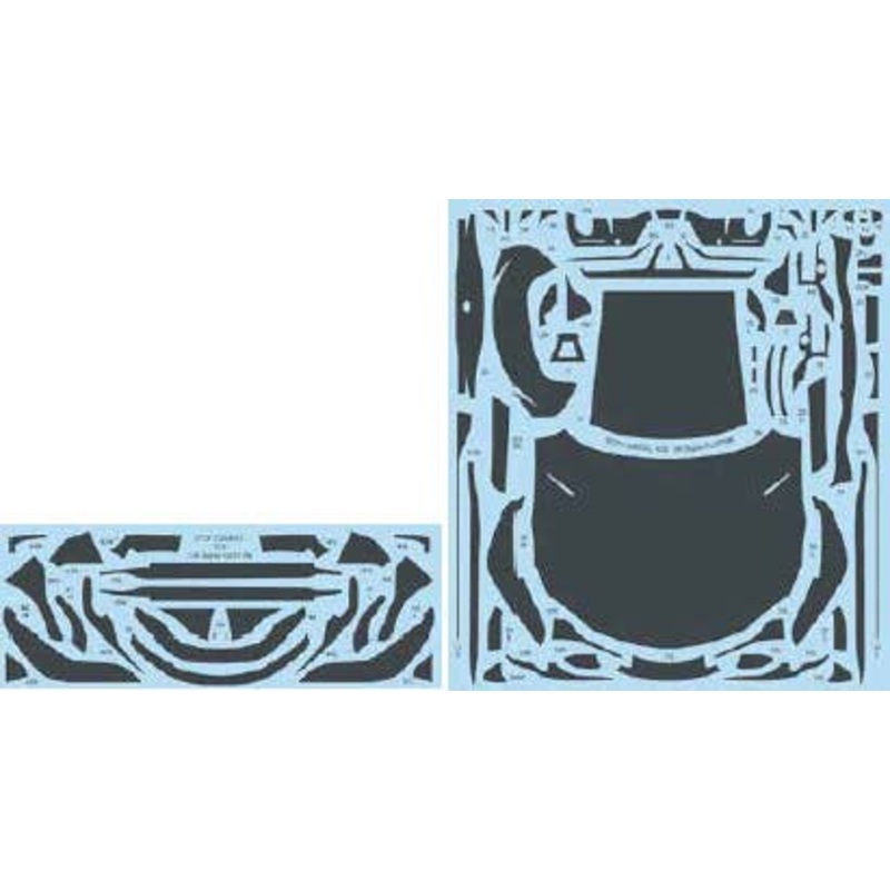 1/24 GR Supra Custom Dress Up Carbon decal