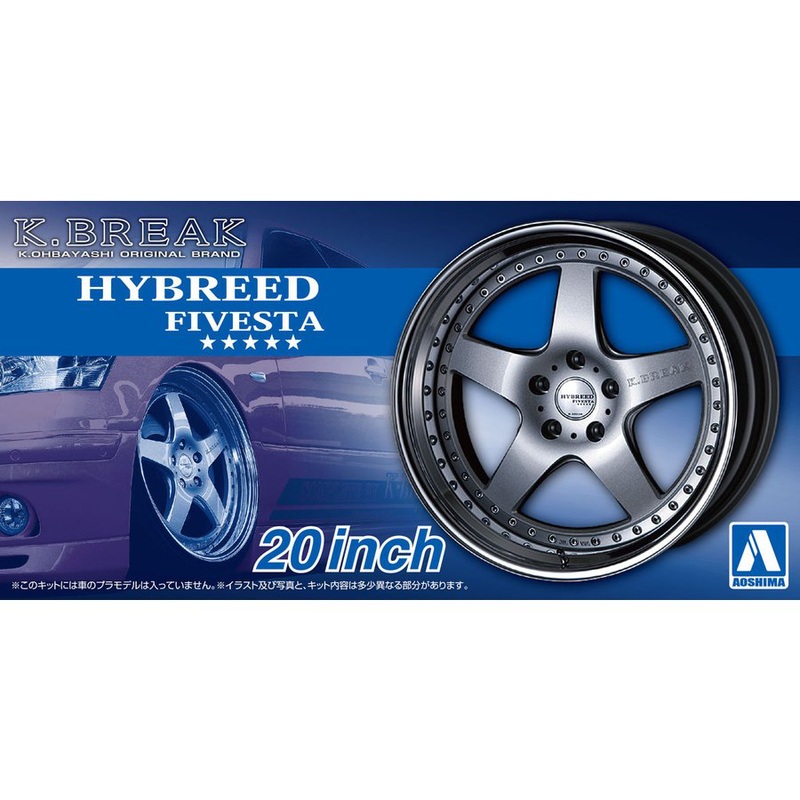 1/24 K-BREAK Hybreed Fivesta 20-inch