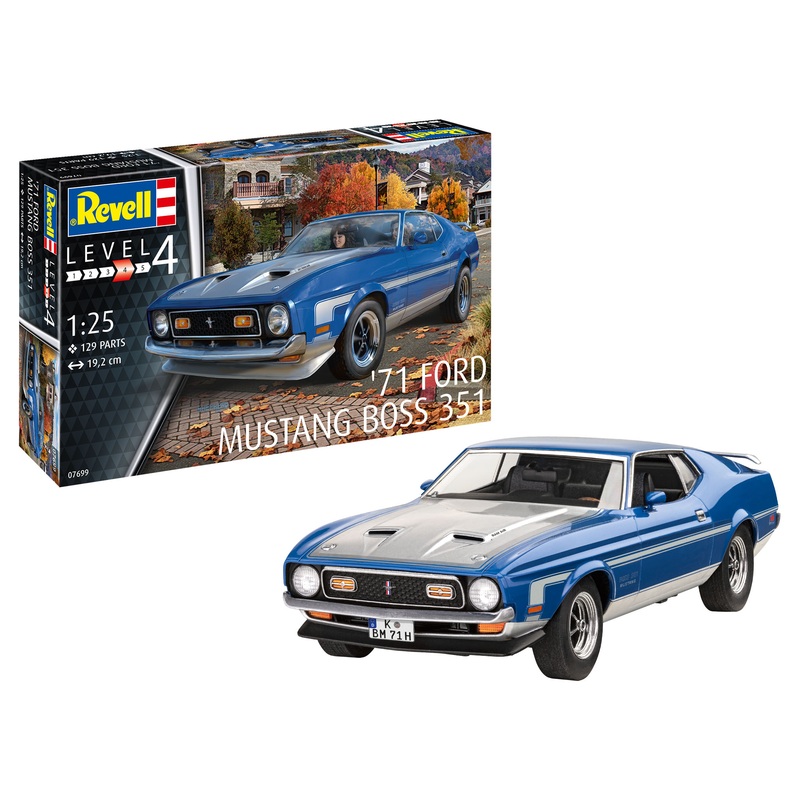 1/25 1971 Mustang Boss 351
