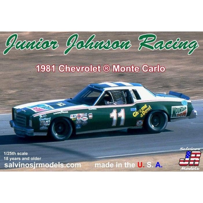1/25 Nascar '81 Chevrolet Monte Carlo "Darrell Waltrip" Junior Johnson Racing