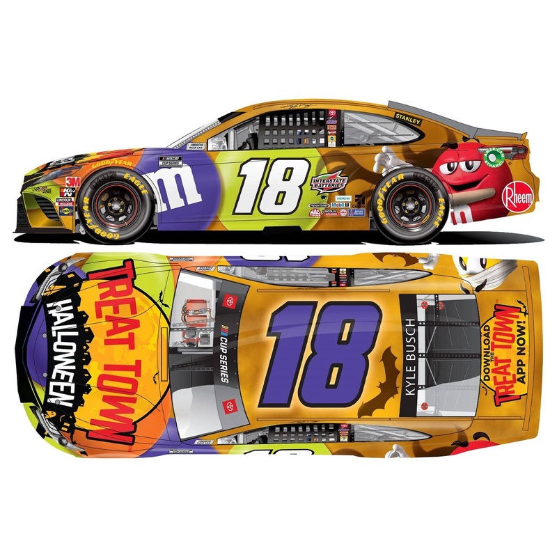 1/64 Kyle Busch # 18 M & M's Halloween Toyota Karim Nascar 2020