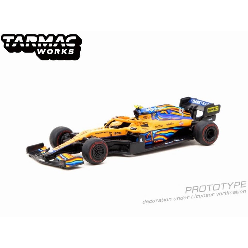 1/64 McLaren MCL35M Abu Dhabi Grand Prix 2021 Lando Norris