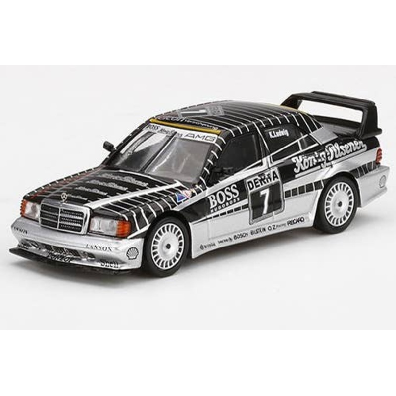 1/64 Mercedes Benz 190E 2.5-16 Evolution II Mercedes AMG DTM 1990 # 7 (Left-hand Drive)