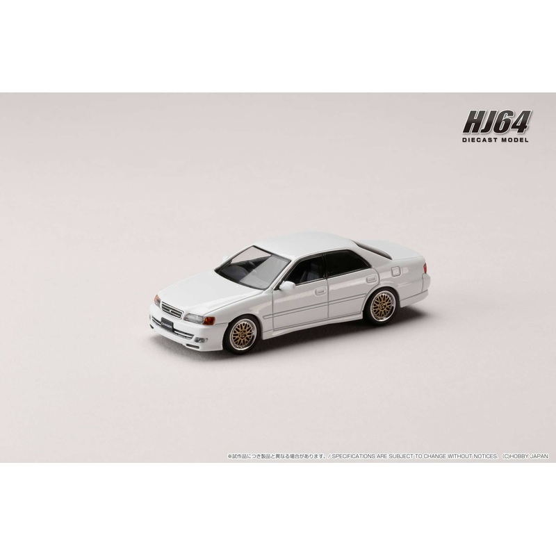 1/64 Toyota Chaser TOURER V (JZX100) 1998 / Jdm Style Super White II