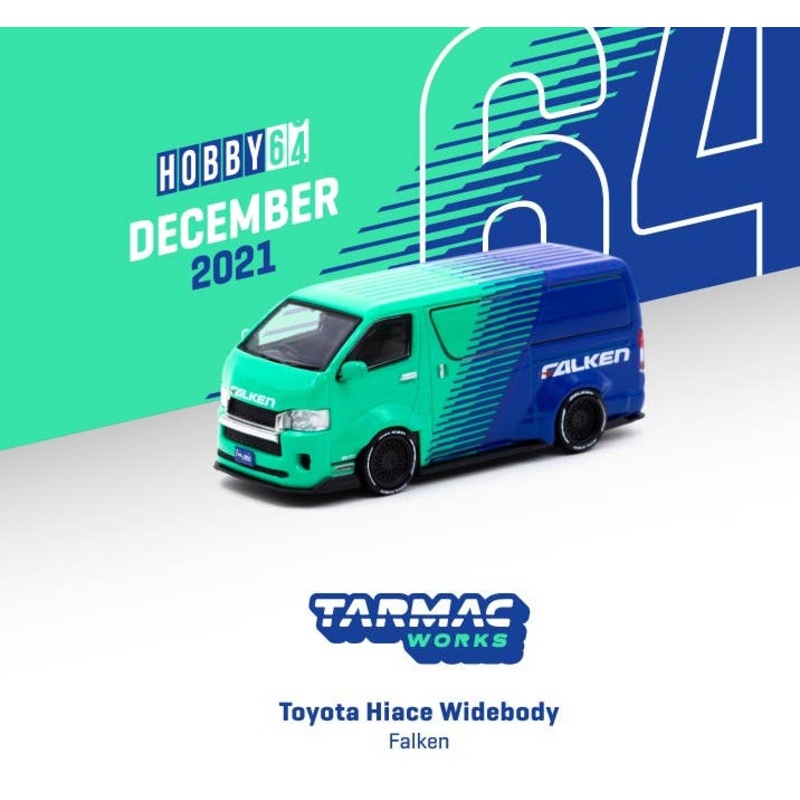 1/64 Toyota Hiace Widebody Falken