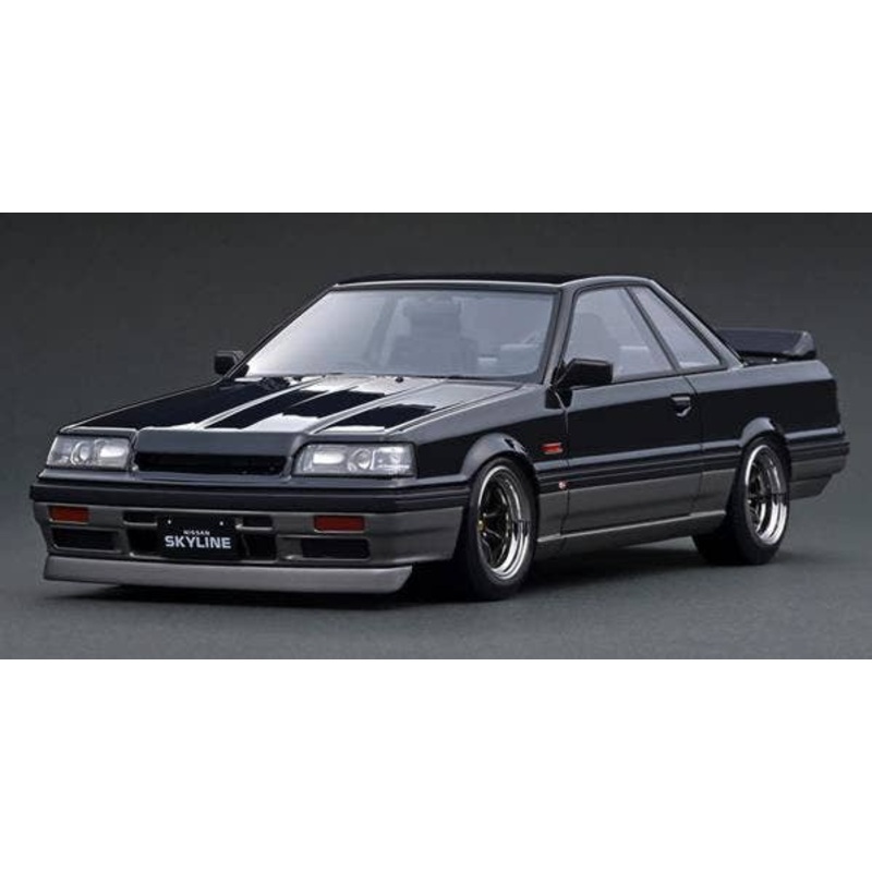 1/18 Nissan Skyline GTS-R (R31) Black/Gun Metallic