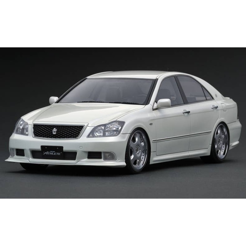 1/18 Toyota Crown GRS180 Athlete White Dish-Wheel