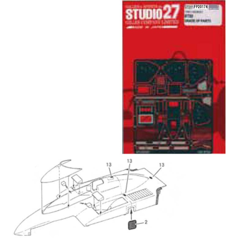 1/20 BT50 Upgrade Parts