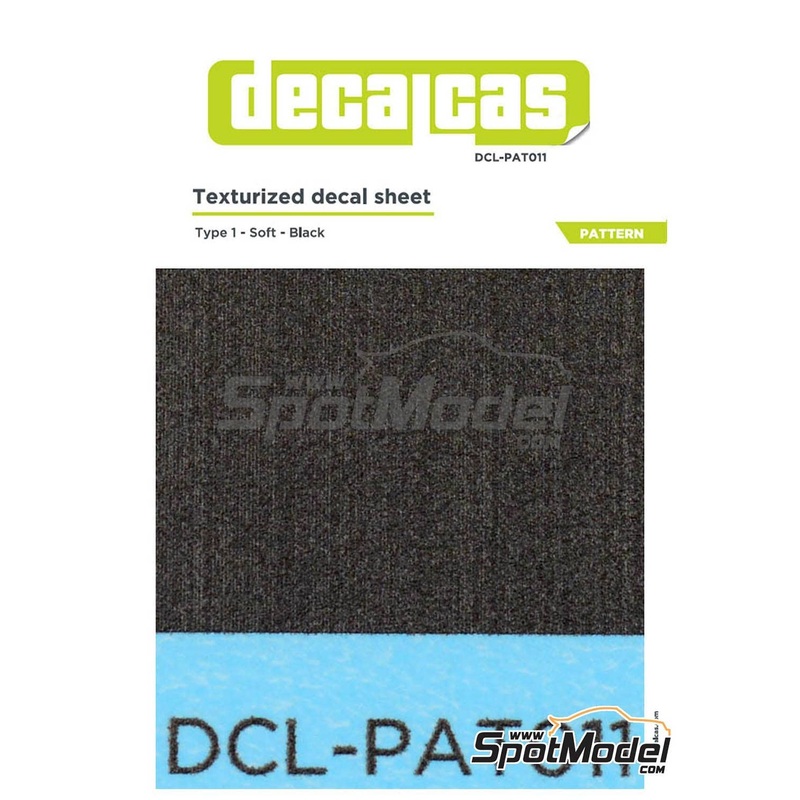 1/20 Carbon Decal Plain Weave Fine Type