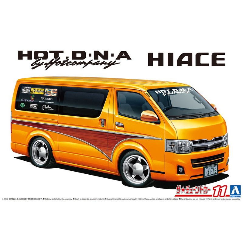 1/24 Hot Company TRH200V HiAce '12 (Toyota)