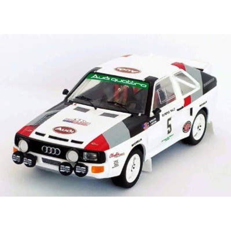 1/43 Audi Sport Quattro 1986 Olympus Rally 3rd Place #5 J. Buffum/N. Wilson