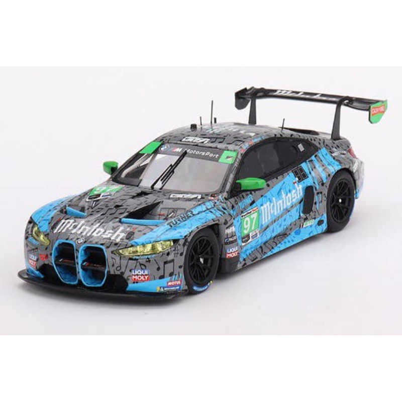 1/43 BMW M4 GT3 IMSA Laguna Seca GTD 2nd Place 2023 #97 Turner Motorsports