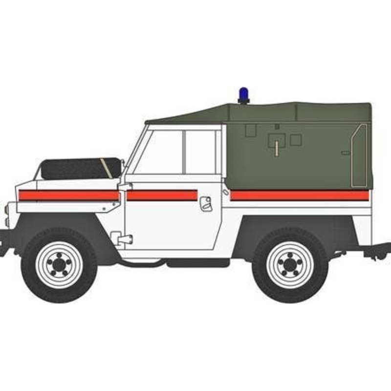 1/43 Land Rover Lightweight Raf Police Akrotiri