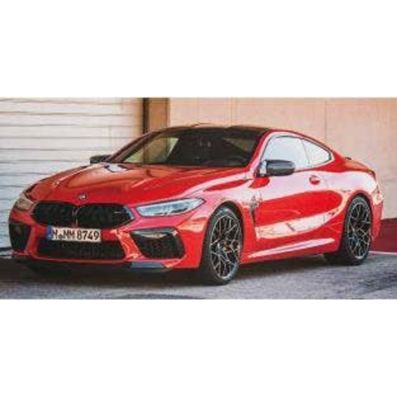 1/64 BMW M8 Coupe Red LHD