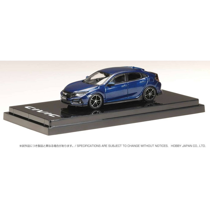 1/64 Honda Civic Hatchback (FK7) 2020 Obsidan Blue Pearl