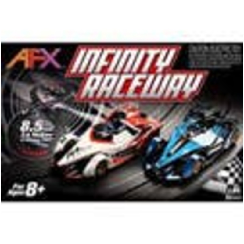 1/64 Infinity Slot Car Raceway Set (Basic Set That Even Beginners Can Play! 2 Lane Course & 2 Slot Cars Included) Can Be Assembled And Run In About 10 Minutes! Beginner's Pack