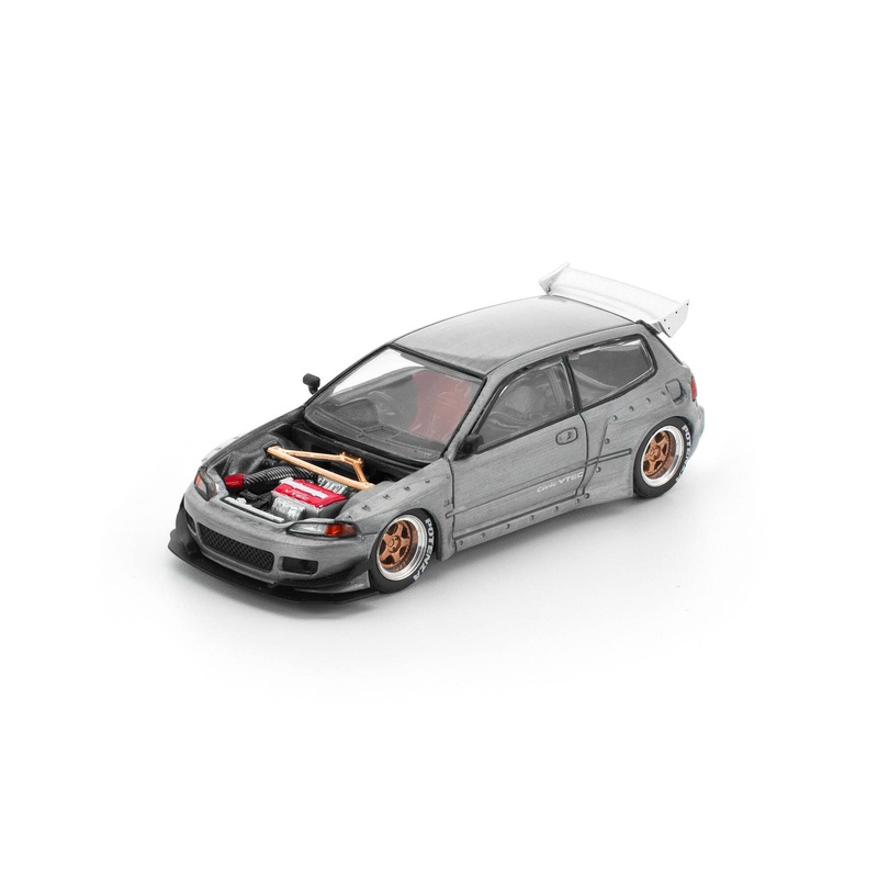 1/64 PANDEM CIVIC EG6 RAW METAL