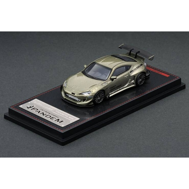 1/64 PANDEM Toyota 86 V3 Green Metallic