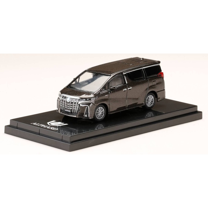 1/64 Toyota Alphard Hybrid (H30W) Aero Type Graphite Metallic