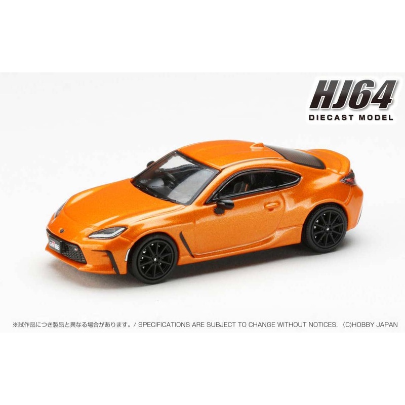 1/64 Toyota GR86 RZ 10th Anniversary Limited Flame Orange