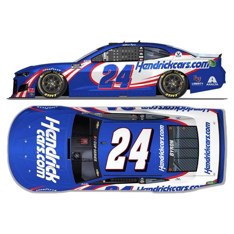1/64 William Byron # 24 Hendrick Cars.Com Chevrolet Camaro Nascar 2020