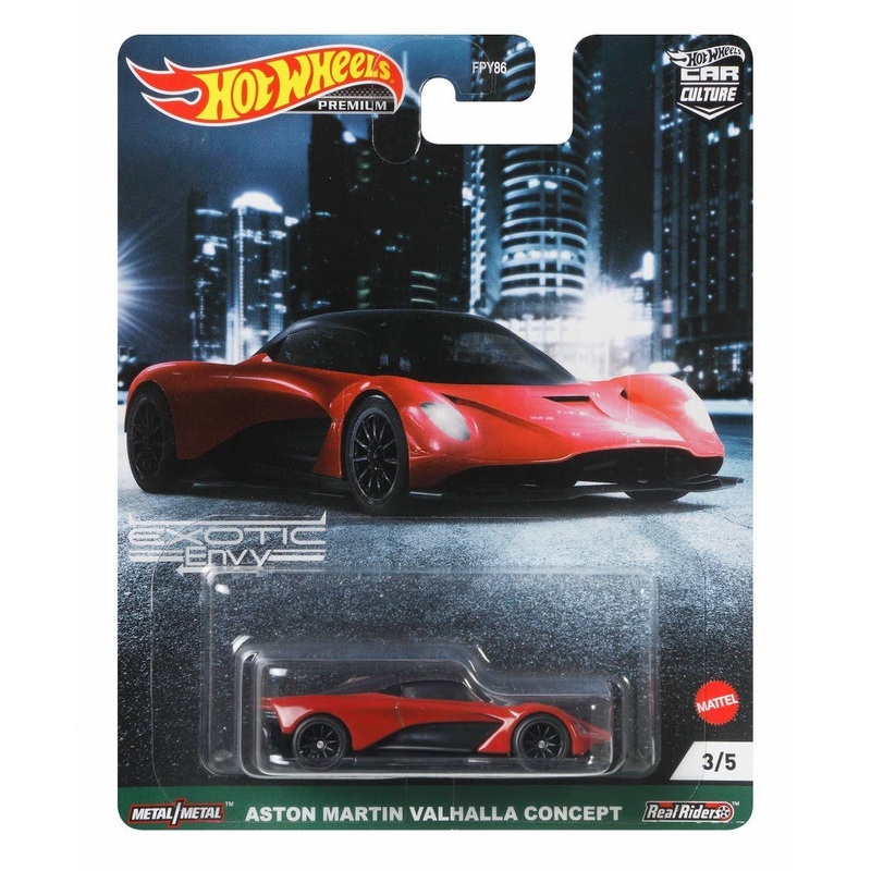 HW Car Culture Exotic Envy Aston Martin Valhalla Concept (GRJ75)