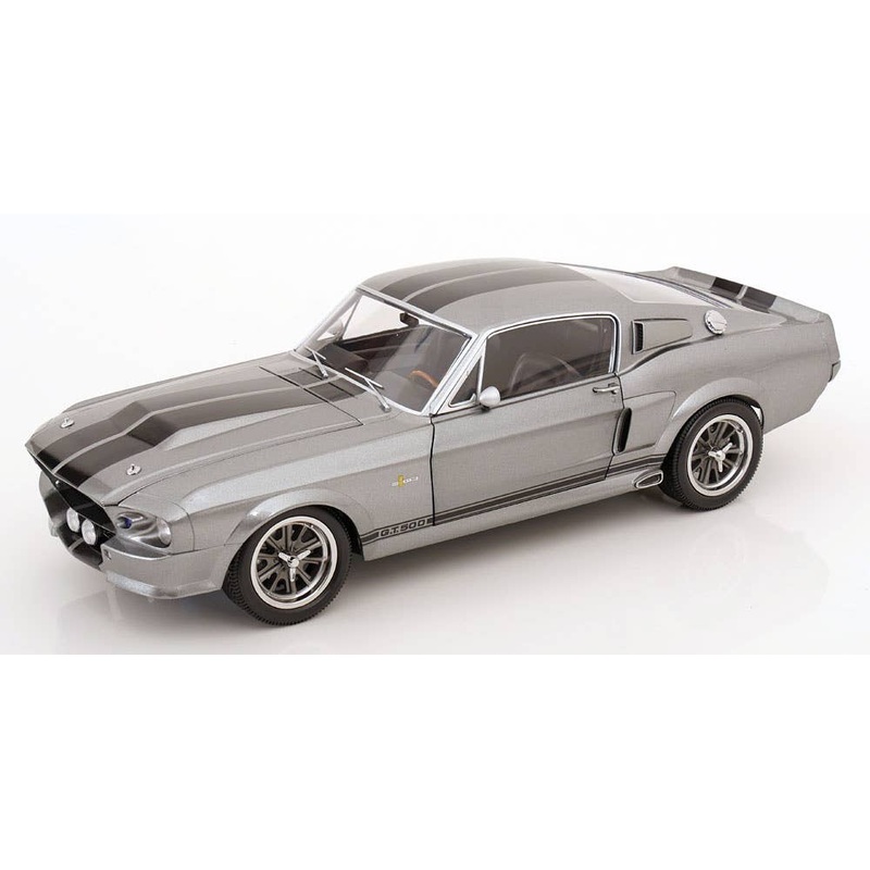1/12 Ford Mustang Shelby Gt500 Eleanor 1967 Gray Metallic / Black
