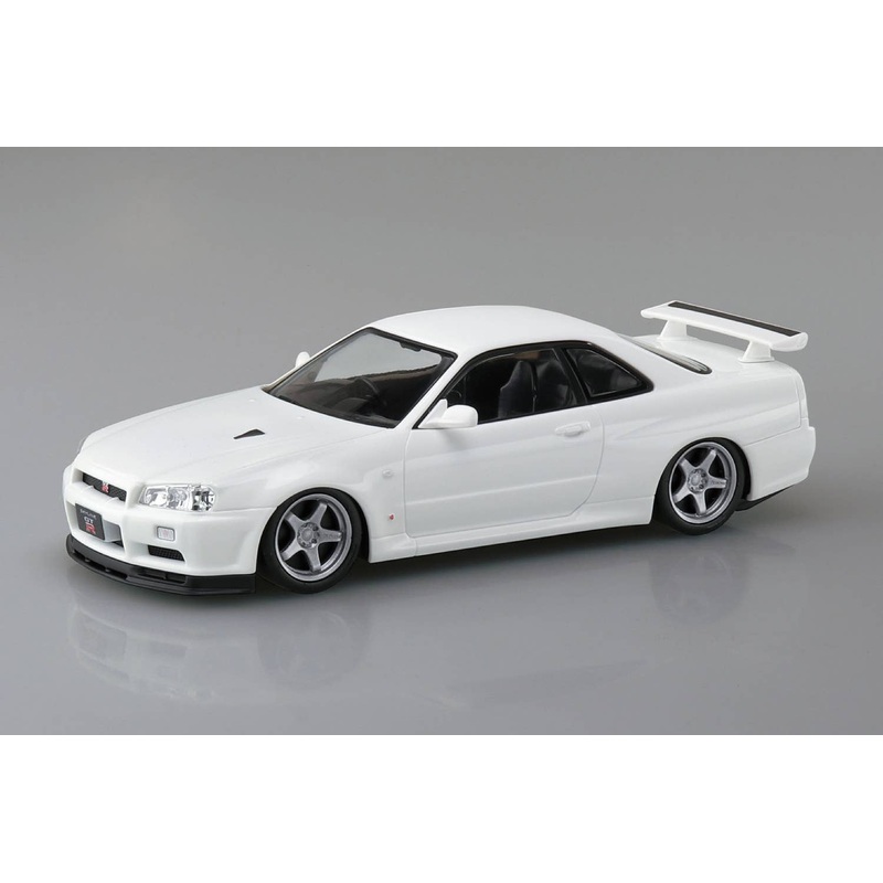 1/32 Nissan R34 Skyline GT-R Custom Wheels (White Pearl)