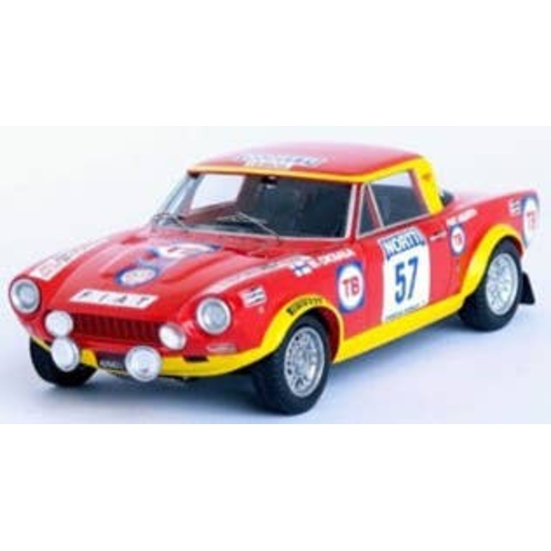 1/43 Fiat 124 Abarth Rallye 1974 1000 Lakes Rally #57 M.Oksala/T.Aho
