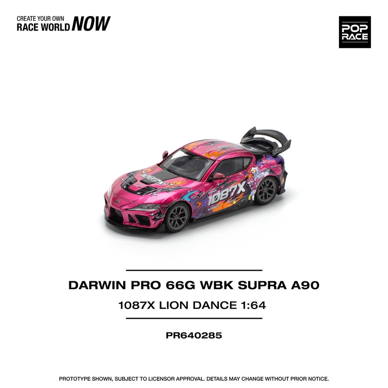 1/64 DARWIN PRO 66G WBK SUPRA (A90) - 1087X LION DANCE