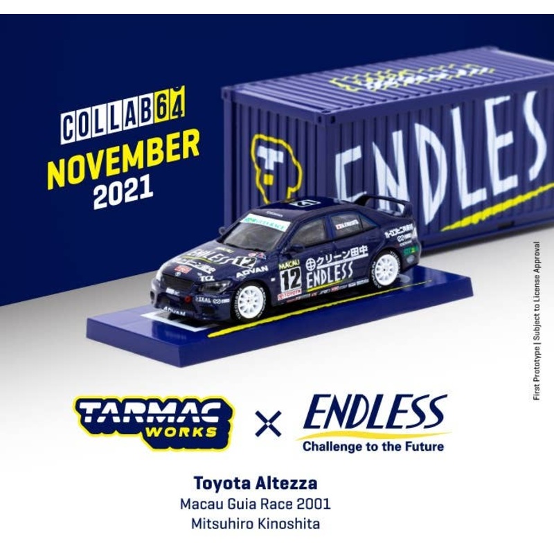 1/64 Toyota Altezza Macau Guia Race 2001