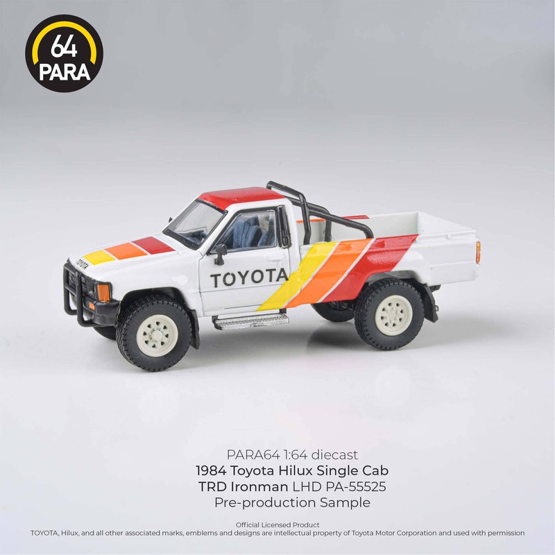 1/64 Toyota Hilux Single Cab 1984 TRD Ironman LHD