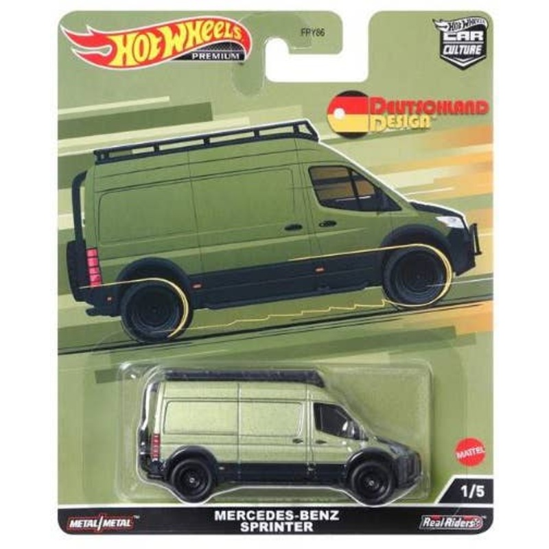 Hot Wheels Car Culture Deutschland Design Mercedes-Benz Sprinter (HCJ96)