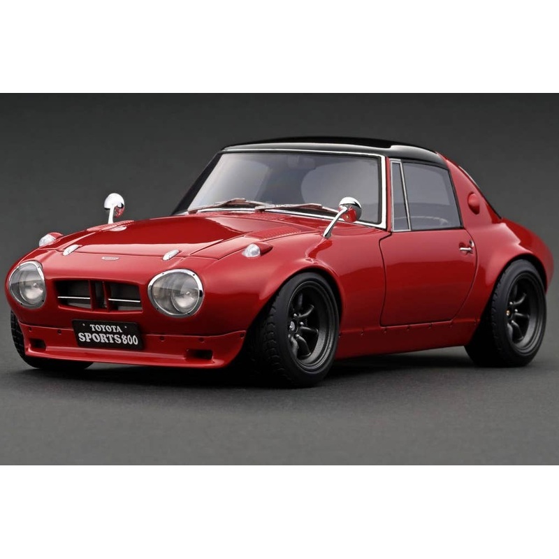 1/18 Toyota Sports 800 NOB Hachi Ver  Red