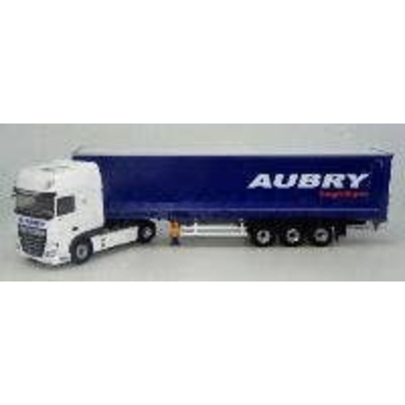 1/43 DAF XF MY 2017 SUPER SPACE CAB TOTELINER TRANSPORTS AUBRY