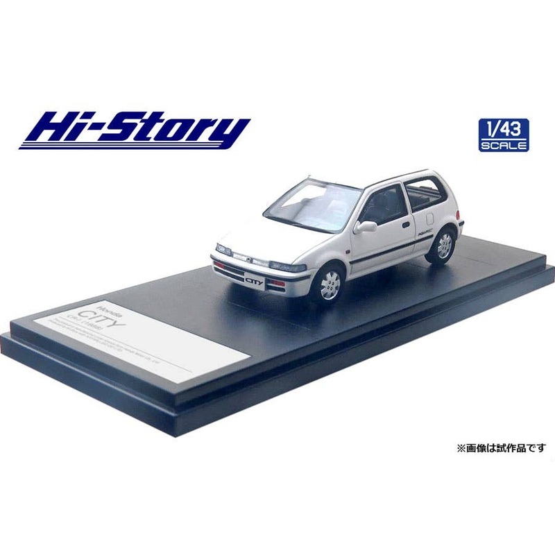 1/43 Honda City Cr-I (1988) New Paula White