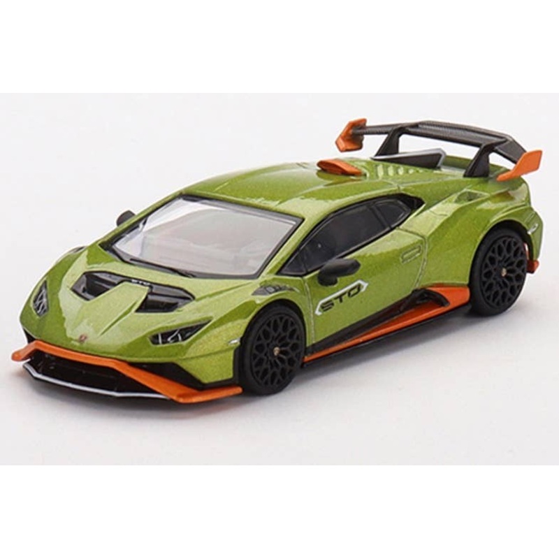 1/64 Lamborghini Huracan STO Verde Citrea (left-hand drive)