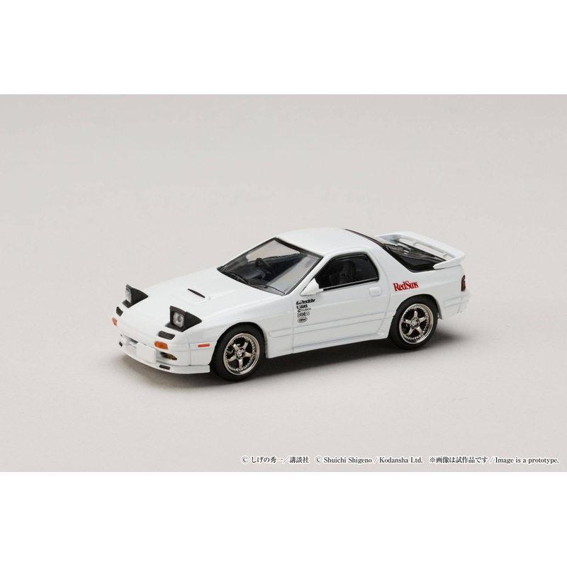 1/64 Mazda RX-7 (FC3S) Redsuns / Initial D Ryosuke Takahashi Vs Takumi Fujiwara