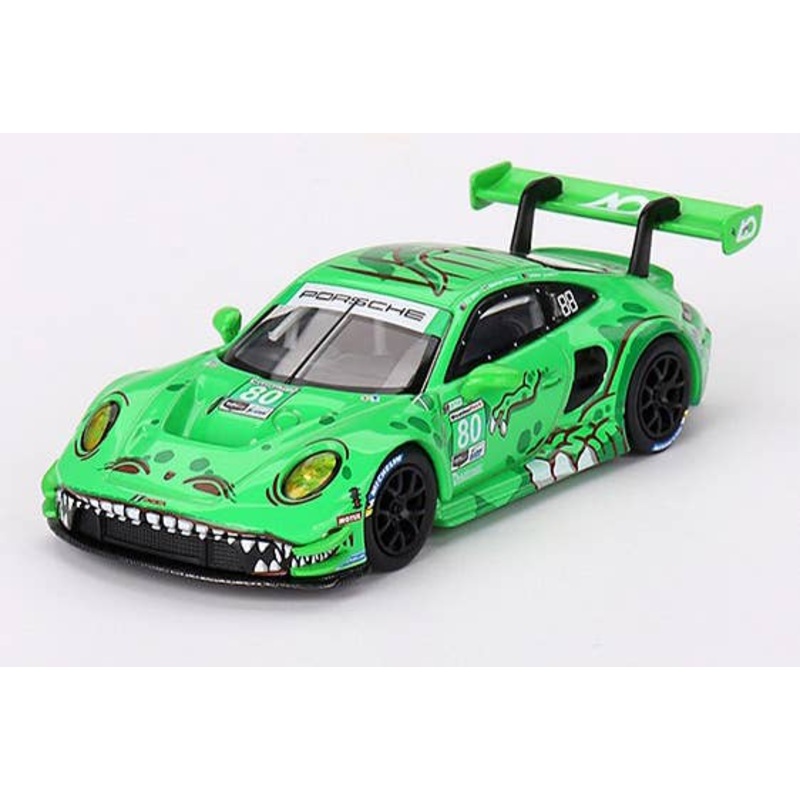 1/64 Porsche 911 GT3 R IMSA Sebring 12 Hours GTD 2023#80 AO Racing