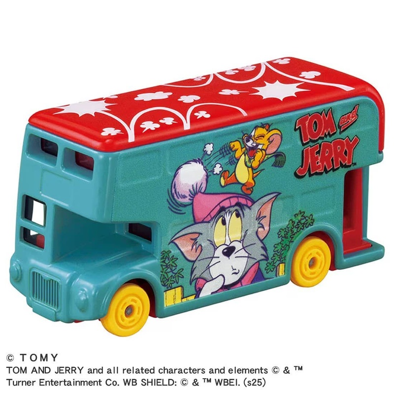 Dream Tomica SP Tom and Jerry Wrapping Bus (Blue)