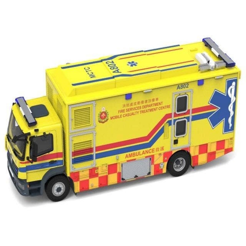 Tiny City No.187 Mercedes-Benz Atego Hong Kong Fire Services Department (MCTC)