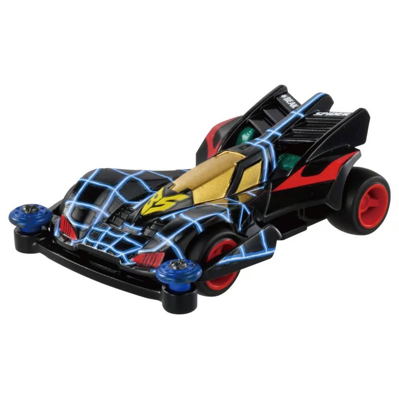 Tomica Premium Unlimited Bakusou Kyoudai Let's & Go!! Mini 4WD Beak Spider