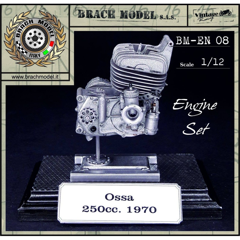 1/12 Ossa 250cc 1970 Engine Set