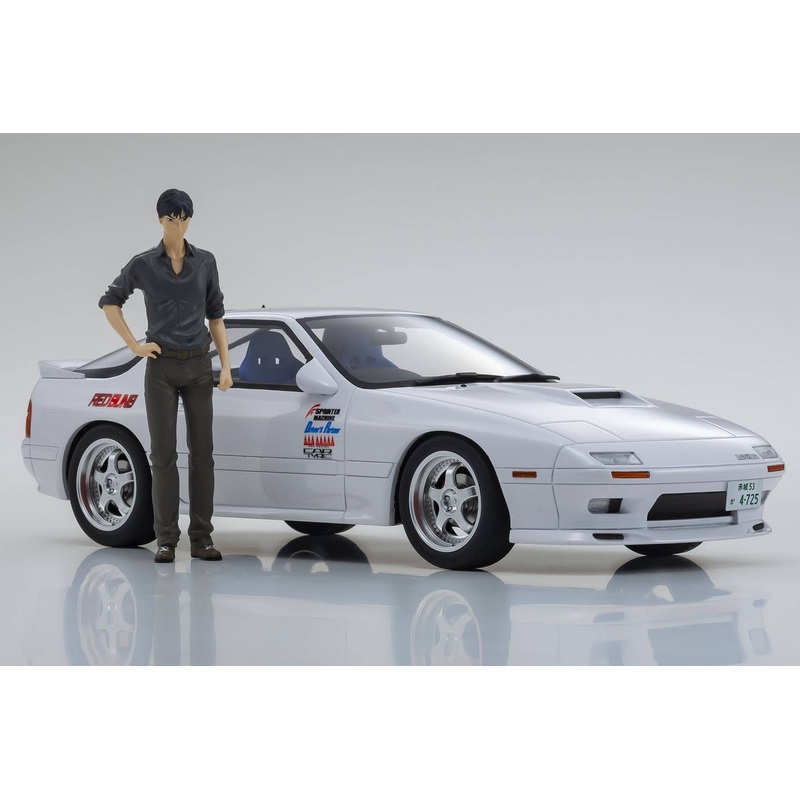 1/18 New Initial D the Movie: Mazda Savanna RX-7 FC3S with Keisuke Takahashi Figure